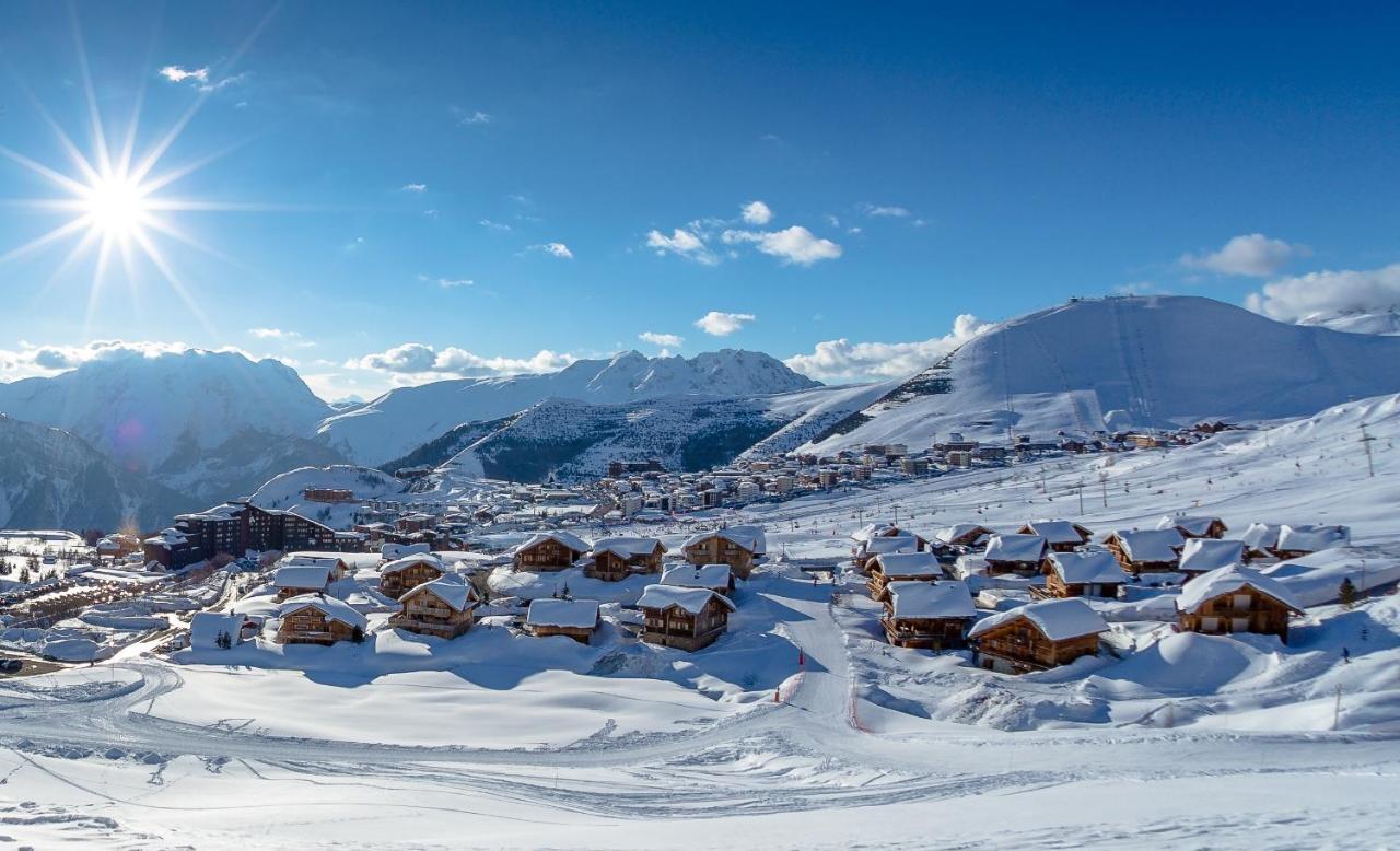 Hotel Le Refuge Alpe d'Huez Dış mekan fotoğraf