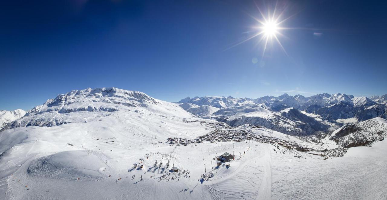 Hotel Le Refuge Alpe d'Huez Dış mekan fotoğraf
